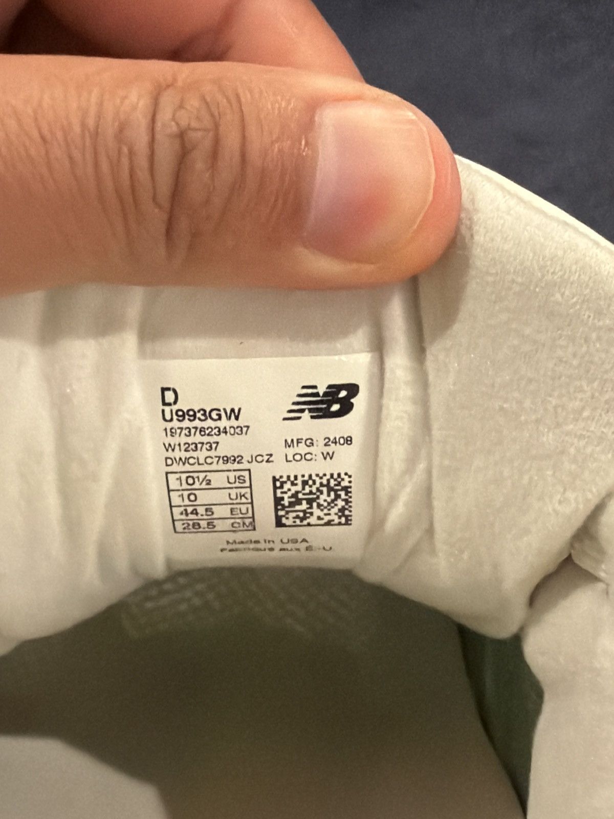 New Balance New Balance x Teddy Santos 993 Size US 10.5 / EU 43-44 - 1 Thumbnail