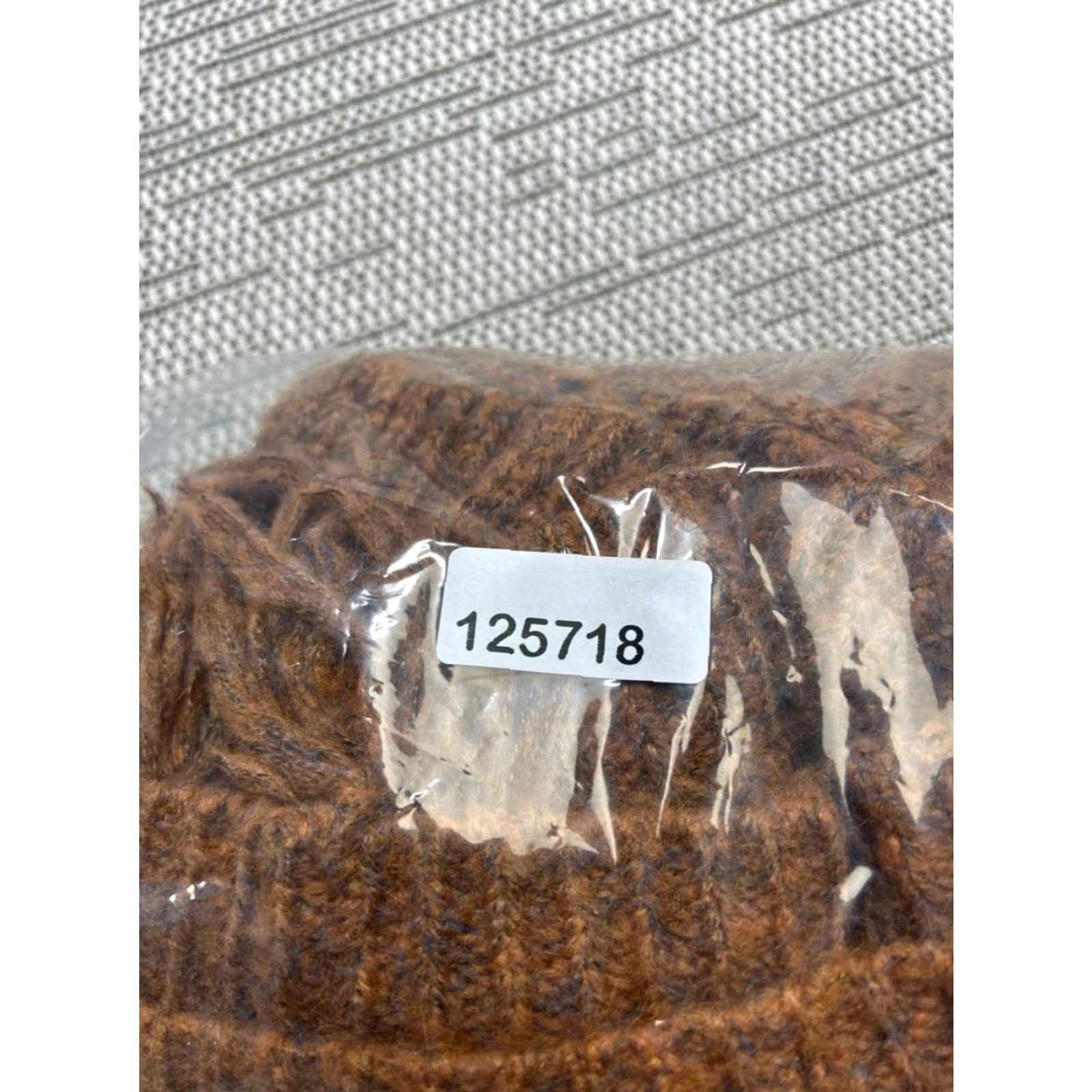 Anthropologie Sweater Womens One Size Brown Marled Fringe Poncho 