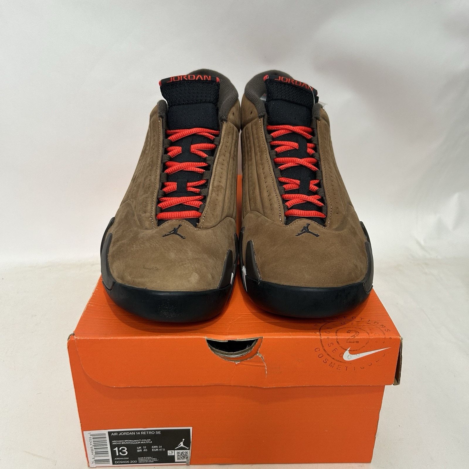 Jordan Brand Nike Air Jordan 14 Retro SE “Winterized/Archaeo Brown” Size US 13 / EU 46 - 2 Thumbnail