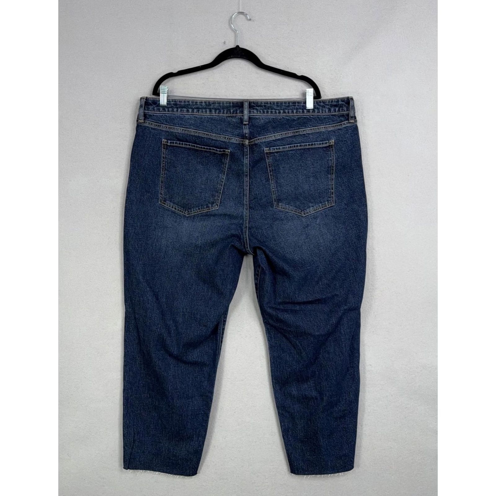 Old Navy Old Navy Womens Plus Size 22 OG Straight Jeans High Rise Crop Stretch Denim NWT Size 40" / US 18 - 7 Thumbnail