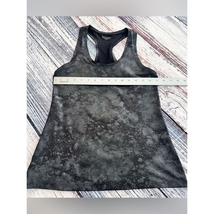Athleta Athleta Womens Shanti Misty Lace Print RacerbackTank Top Size M / US 6-8 / IT 42-44 - 6 Thumbnail