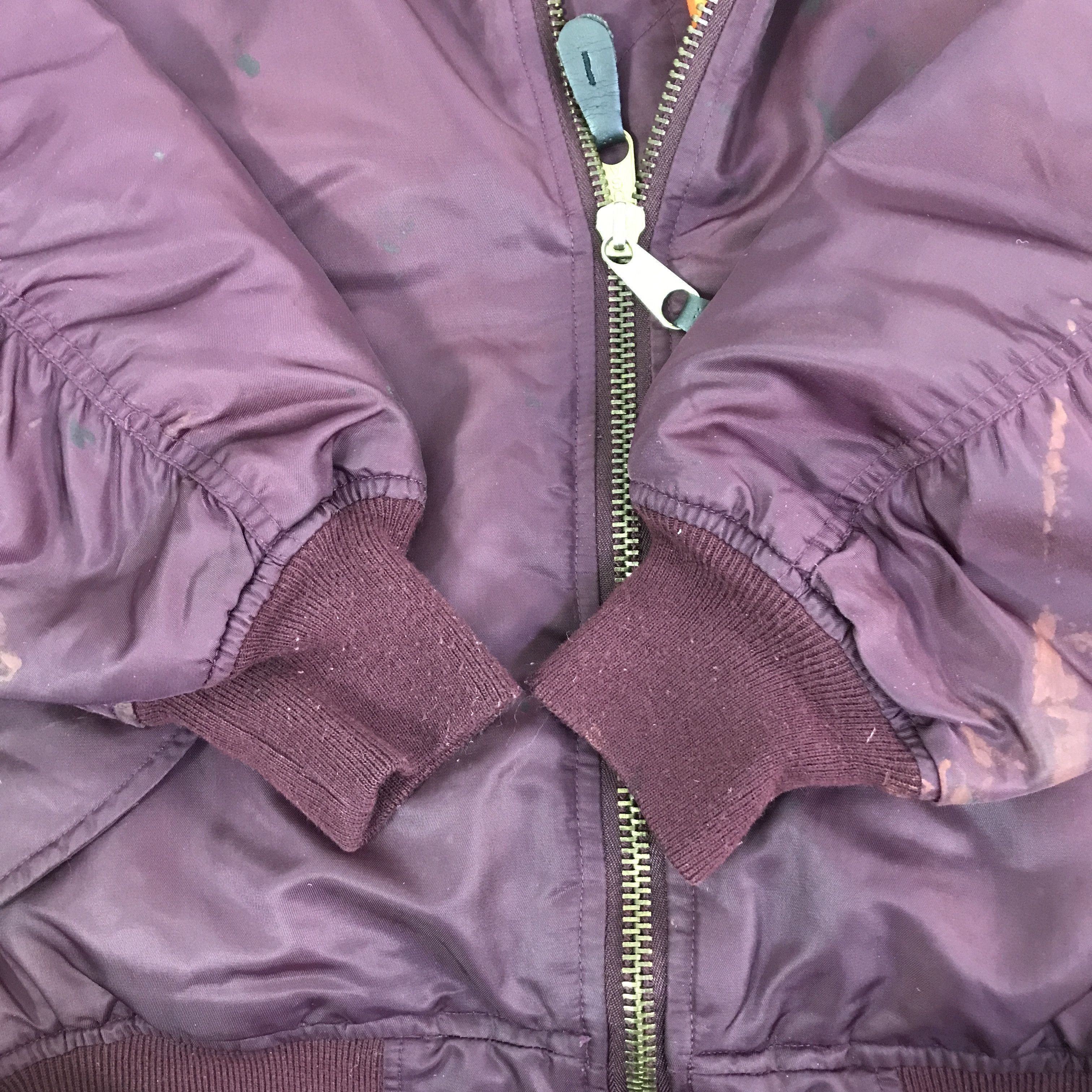 Japanese Brand AIR FORCE TYPE MA-1 DESIGN BOMBER JACKET K104B8 Size US L / EU 52-54 / 3 - 7 Thumbnail