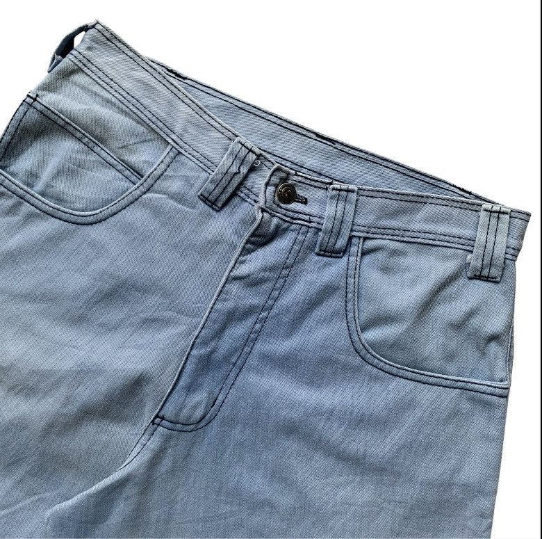 Oakley Vtg 90's SMP surfboard iconic logo embroidery denim Jorts Size US 30 / EU 46 - 4 Thumbnail