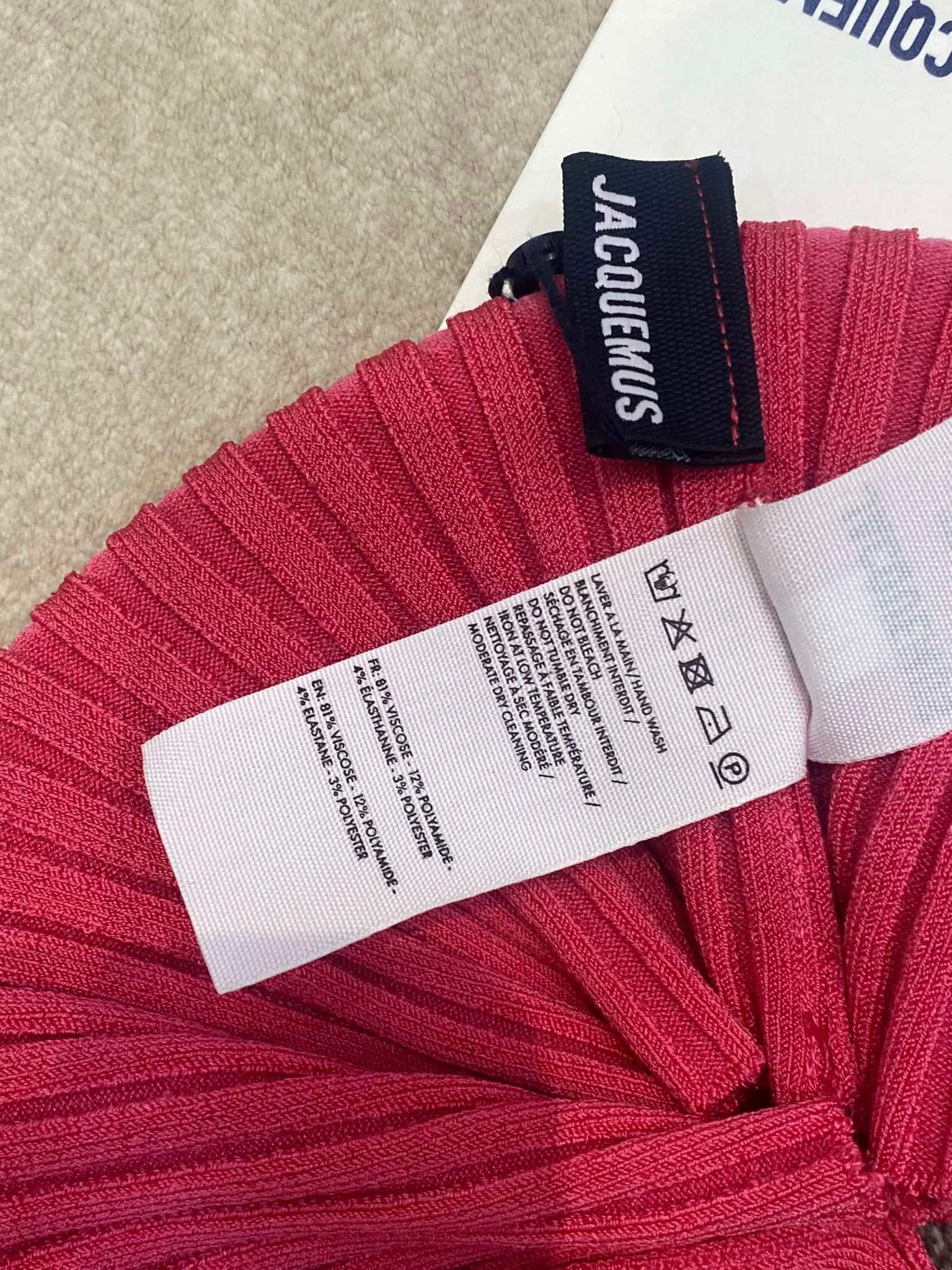 Jacquemus JACQUEMUS La Maille Pralu PINK Size XS / US 0-2 / IT 36-38 - 5 Thumbnail
