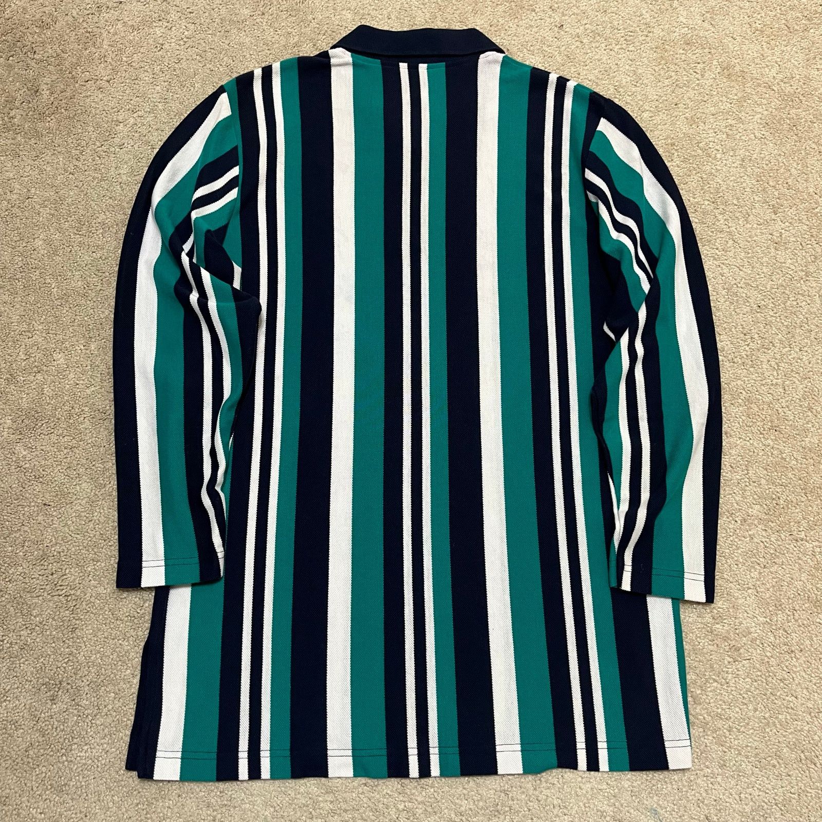 Other Carolina Colours Navy/Green Long Sleeeve Polo Shirt Medium Size US M / EU 48-50 / 2 - 3 Thumbnail