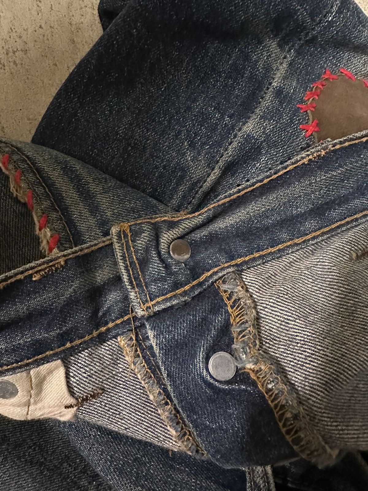 Levi's Vintage Levi’s 70s Single Selvedge Denim Jeans 36 x 30 Size US 36 / EU 52 - 19 Thumbnail