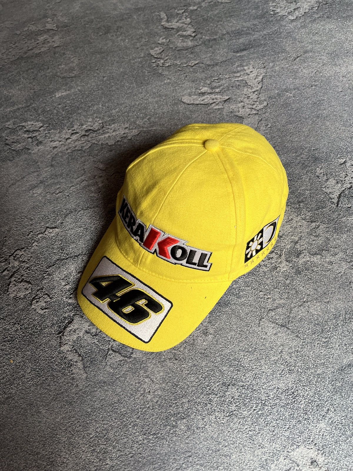 Formula 1 × Vintage 00s Vintage Valentino Rossi 46 The Doctor Uno Racer Cap Size ONE SIZE - 1 Thumbnail