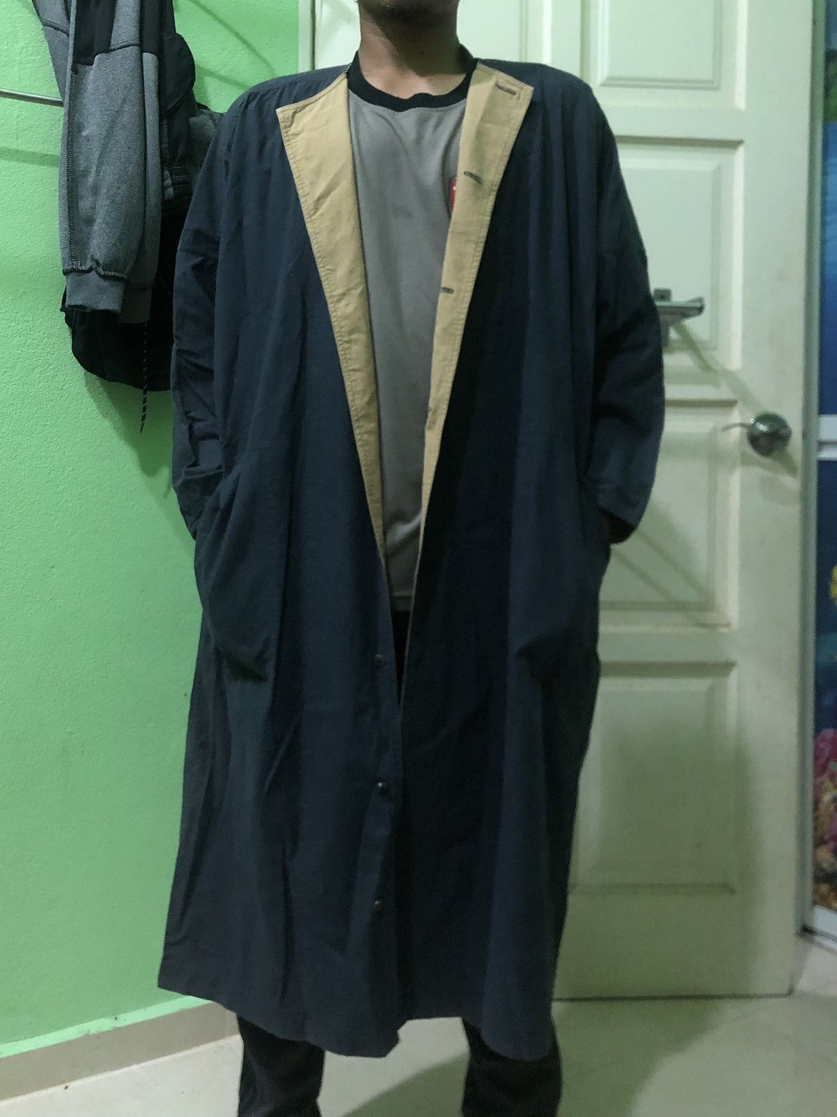 Issey Miyake Plantation by Issey Miyake Cotton Oversized Jacket Size US XL / EU 56 / 4 - 16 Thumbnail
