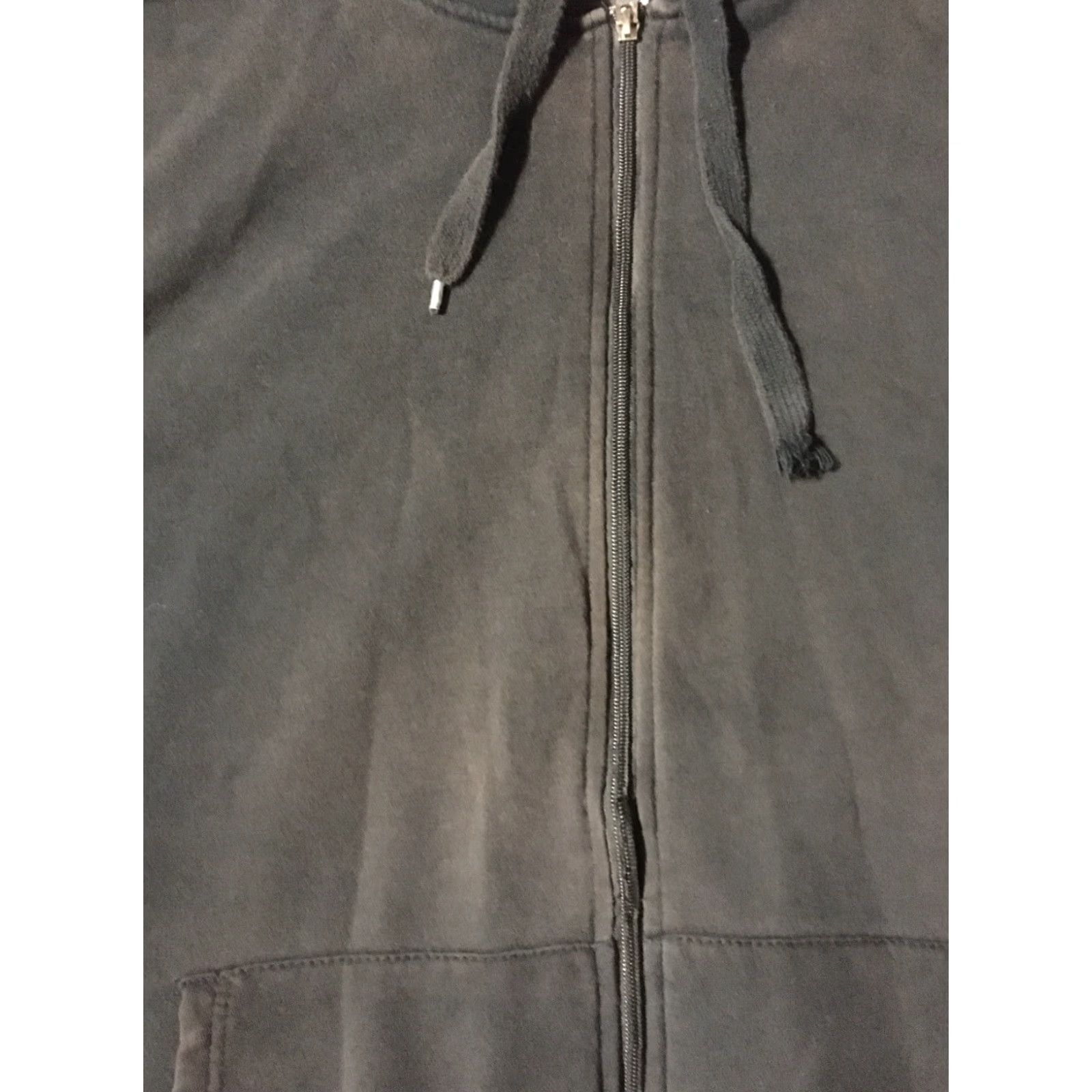 Champion VINTAGE Champion Hoodie XXL Black Distressed Faded Zip Hoodie Men 2XL Grunge Punk Travis Scott 90s Size US XXL / EU 58 / 5 - 4 Thumbnail