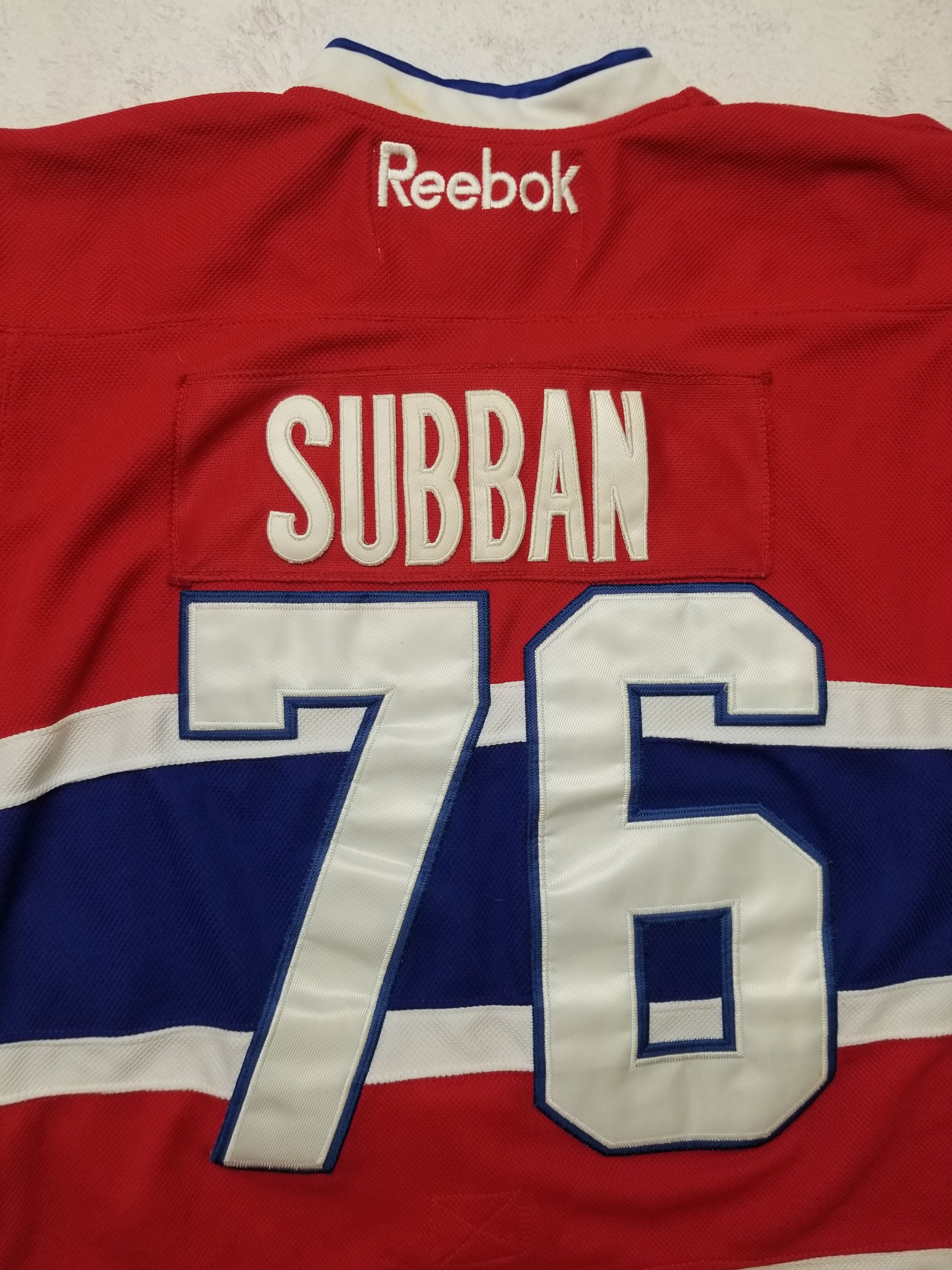 Reebok Montreal Canadiens Red #76 Subban NHL Hockey Size US M / EU 48-50 / 2 - 13 Thumbnail