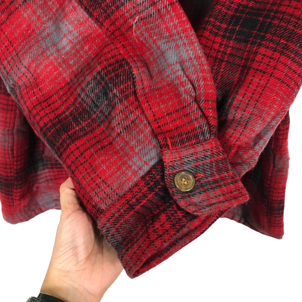 Japanese Brand 🔥90’s Vintage Flannel Jacket Robinson Tartan Design Size US M / EU 48-50 / 2 - 12 Thumbnail