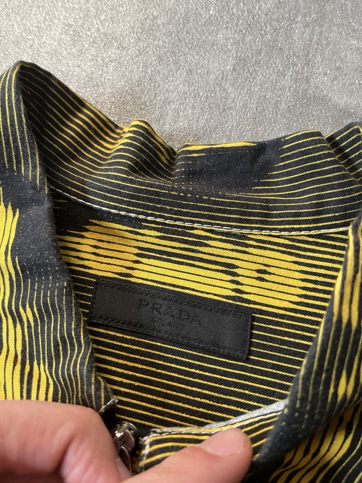 Prada Prada S/S 15 racing all over zip jacket yellow black Size US XL / EU 56 / 4 - 11 Thumbnail