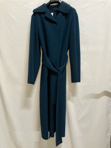 Jil Sander o1loc1c1124 Coat in Navy Size L / US 10 / IT 46 - 1 Preview