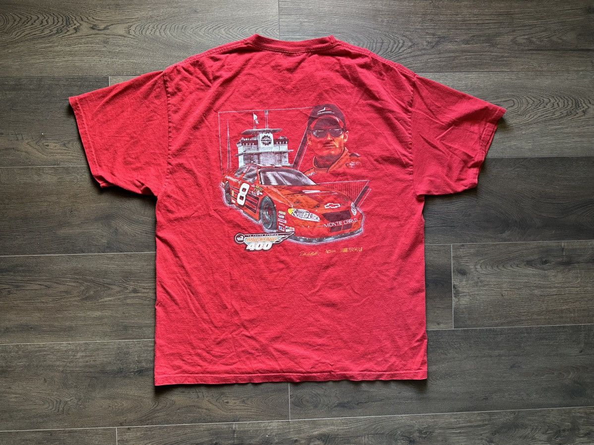 Chase Authentics Vintage Dale JR Red Racing T-Shirt Size US L / EU 52-54 / 3 - 1 Thumbnail