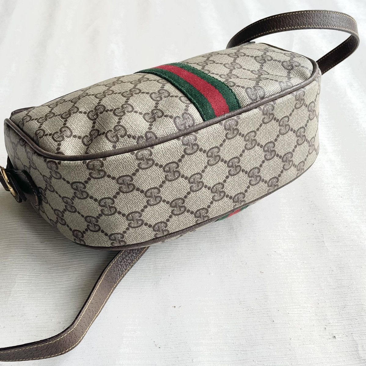 Gucci × Vintage 🔥 Vintage Gucci Sherry Line GG Shoulder Bag Size ONE SIZE - 12 Thumbnail