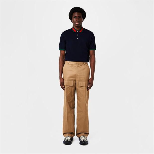 Gucci Cotton Wide Leg Cargo Trousers Size US 28 / EU 44 - 4 Thumbnail