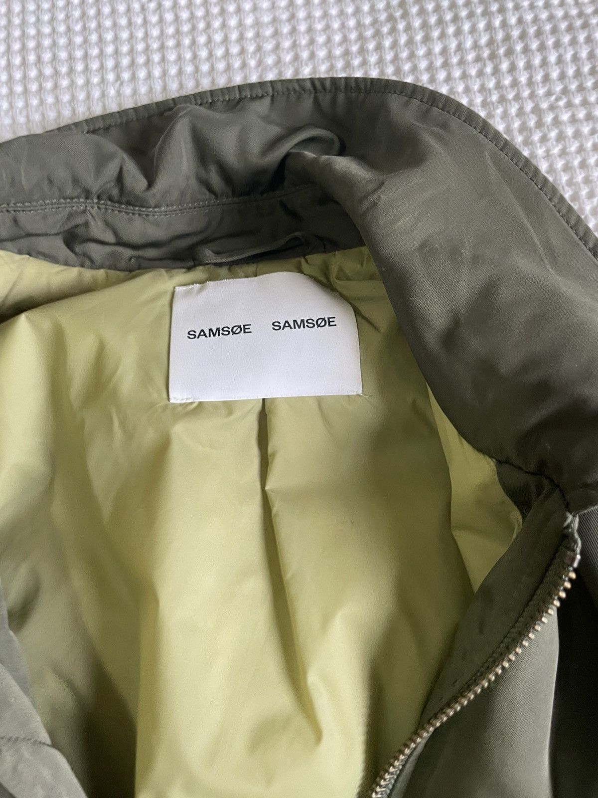 Samsoe Samsoe Samsoe & Samsoe Green Tonny Bomber Size US M / EU 48-50 / 2 - 3 Thumbnail
