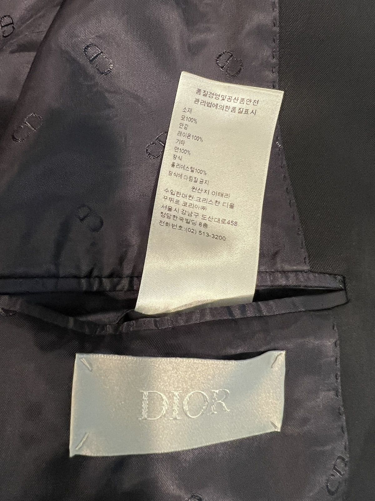 Dior Dior officer tuxedo suit 54/44. $4000 Size 42R - 18 Thumbnail