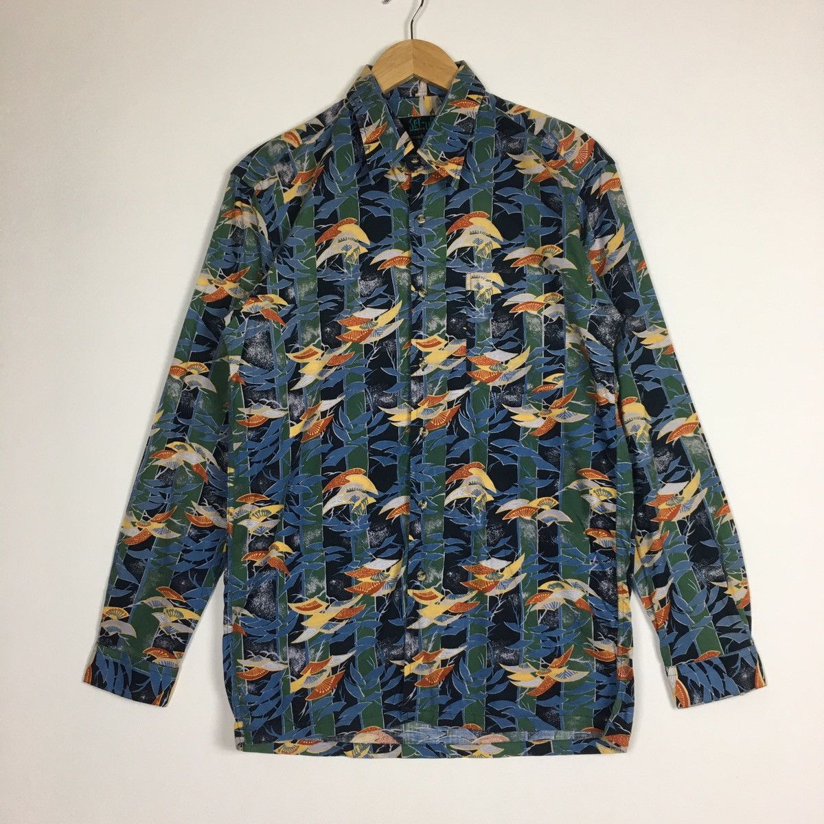 Japanese Brand Vintage Dope Design Button Ups Shirt Size US S / EU 44-46 / 1 - 1 Thumbnail