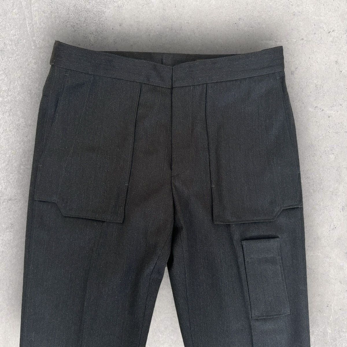 image of Louis Vuitton Lv Patch Pocket Pants in Grey, Men's (Size 30)