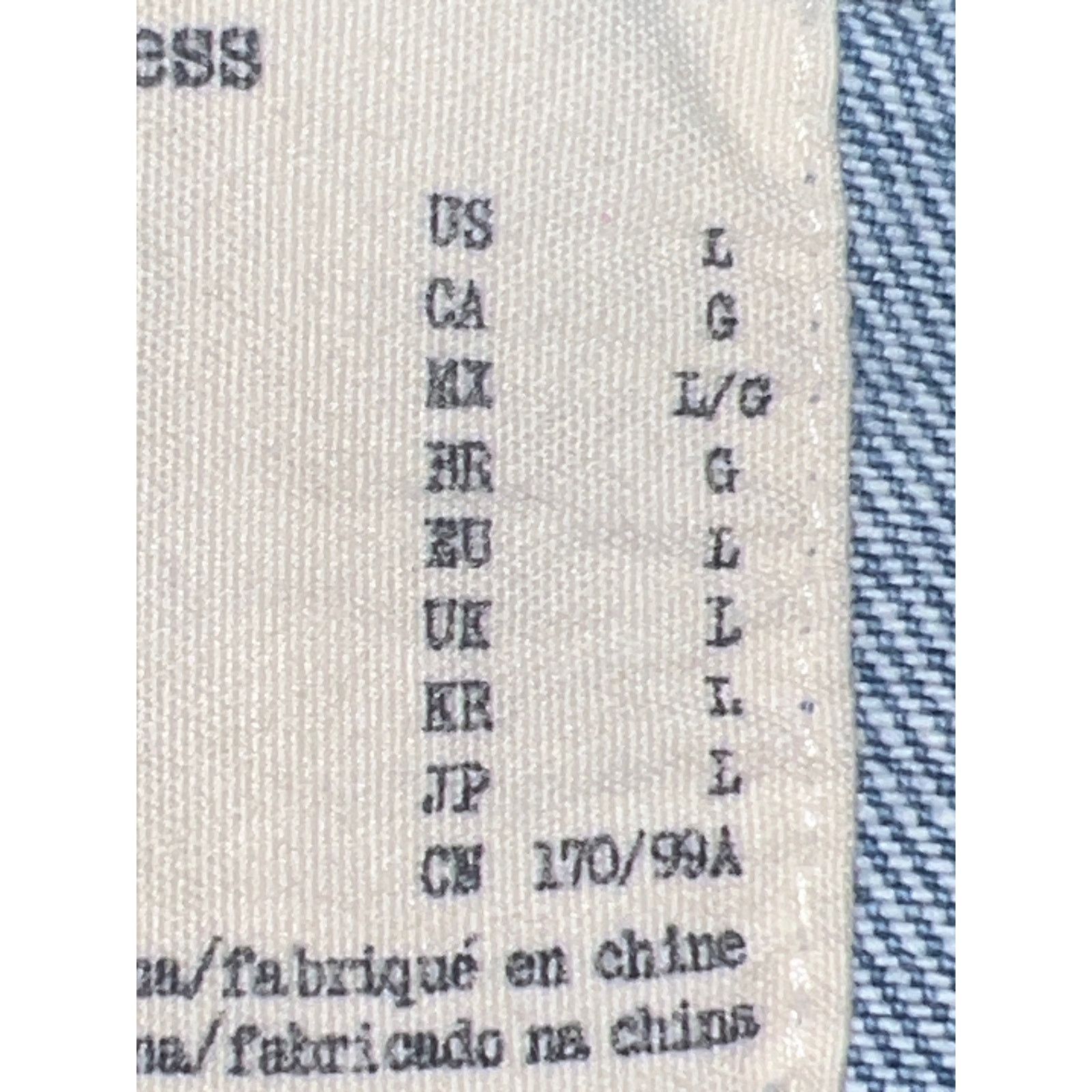 Other Life in Progress overall denim dress size Large Size 30" / US 8 / IT 44 - 12 Thumbnail