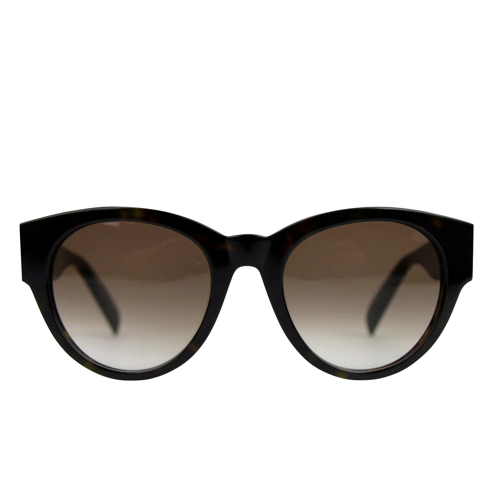 Alexander McQueen Unisex Spikes Havana Plastic Square Acetate Sunglasses Size ONE SIZE - 1 Thumbnail