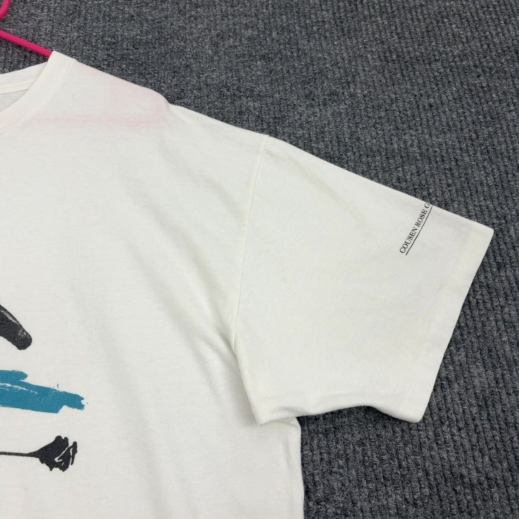 Hanes VINTAGE Hanes T Shirt Mens 2XL White Cotton Martha's Vineyard Oak Bluffs 90s Graphic Tee Mens Size US XXL / EU 58 / 5 - 3 Thumbnail