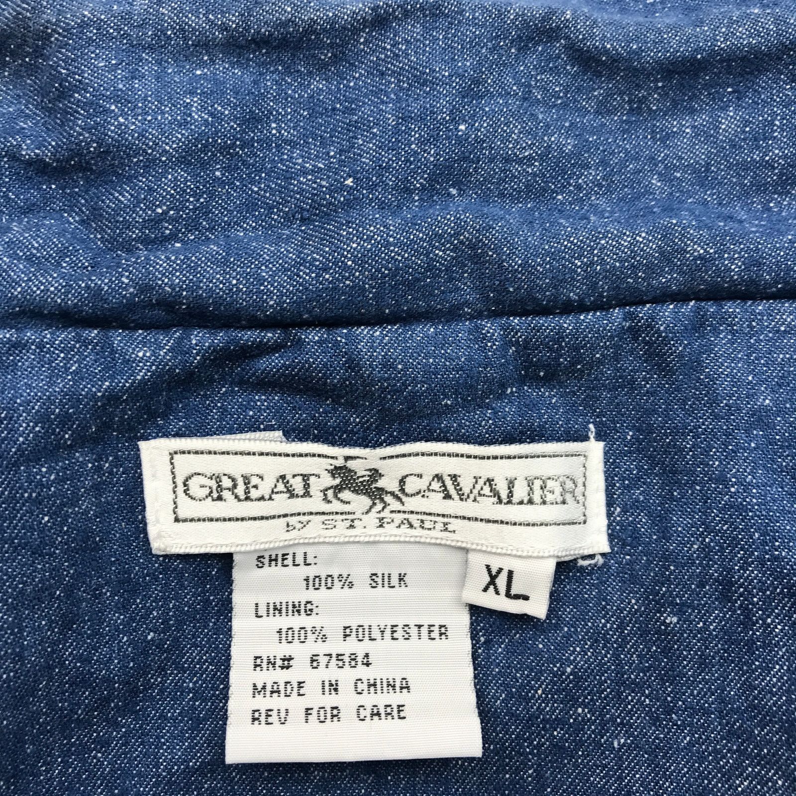 Other Vintage Great Cavalier By St. Paul Jacket Womens XL Blue Size XL / US 12-14 / IT 48-50 - 3 Thumbnail