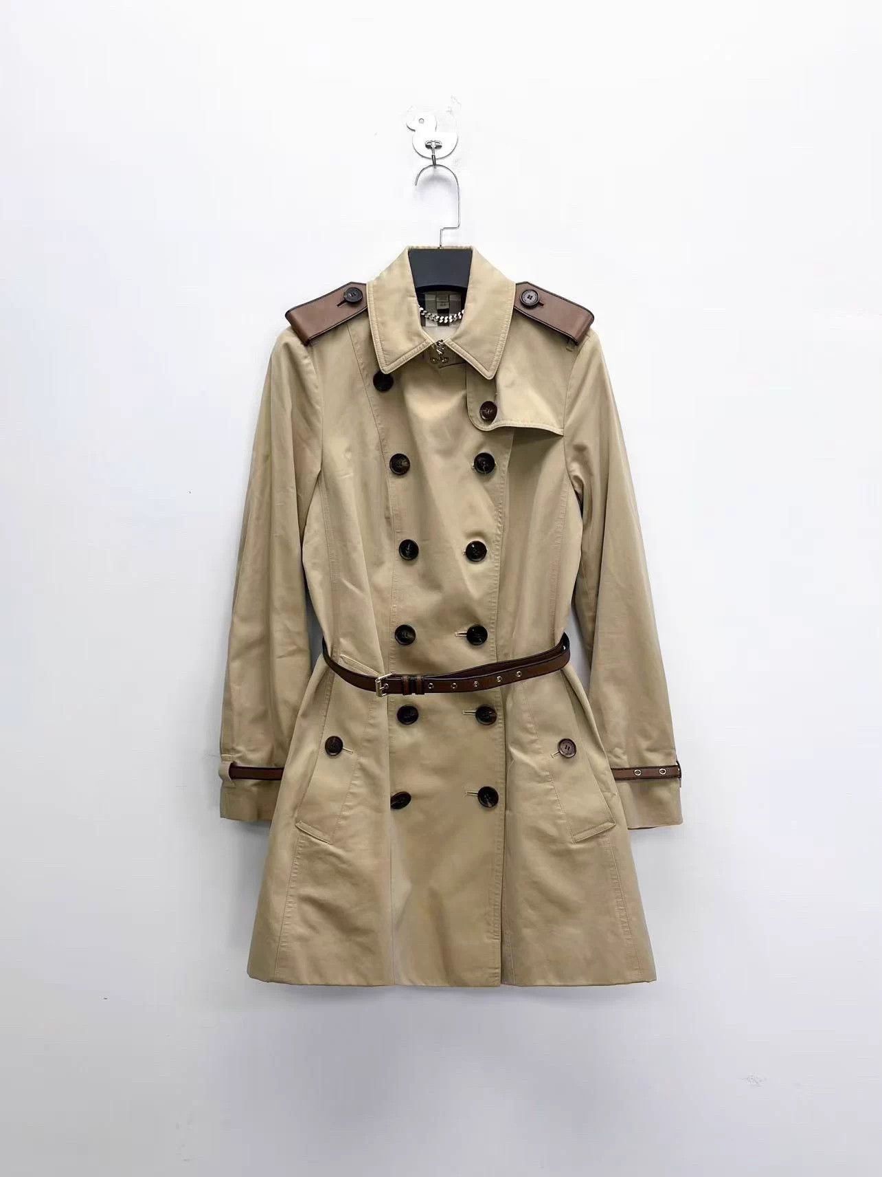 Burberry Burberry Kensington DB Belted Trench Khaki UK8 Size S / US 4 / IT 40 - 1 Thumbnail