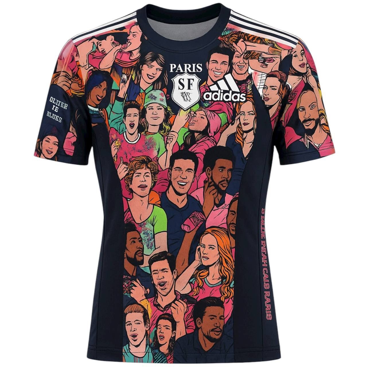 Adidas RARE 2010 STADE FRANCAIS PARIS AWAY RUGBY JERSEY SHIRT SZ S Size US S / EU 44-46 / 1 - 1 Thumbnail