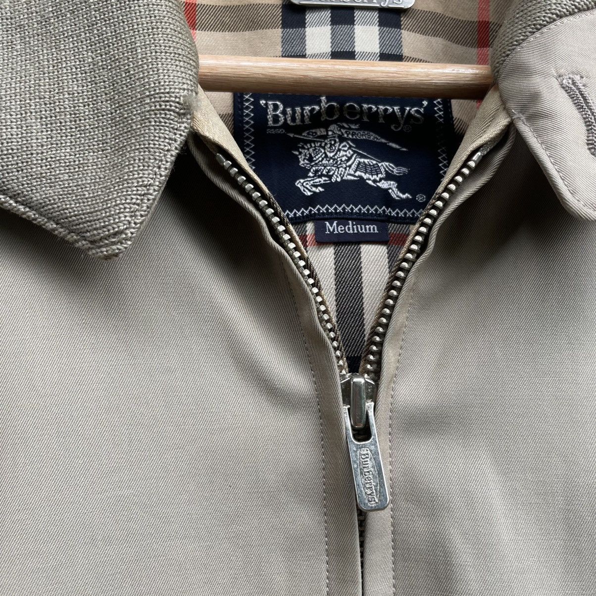 Burberry × Vintage 💥Vintage Burberrys Nova Check Bomber Jacket Size US M / EU 48-50 / 2 - 13 Thumbnail