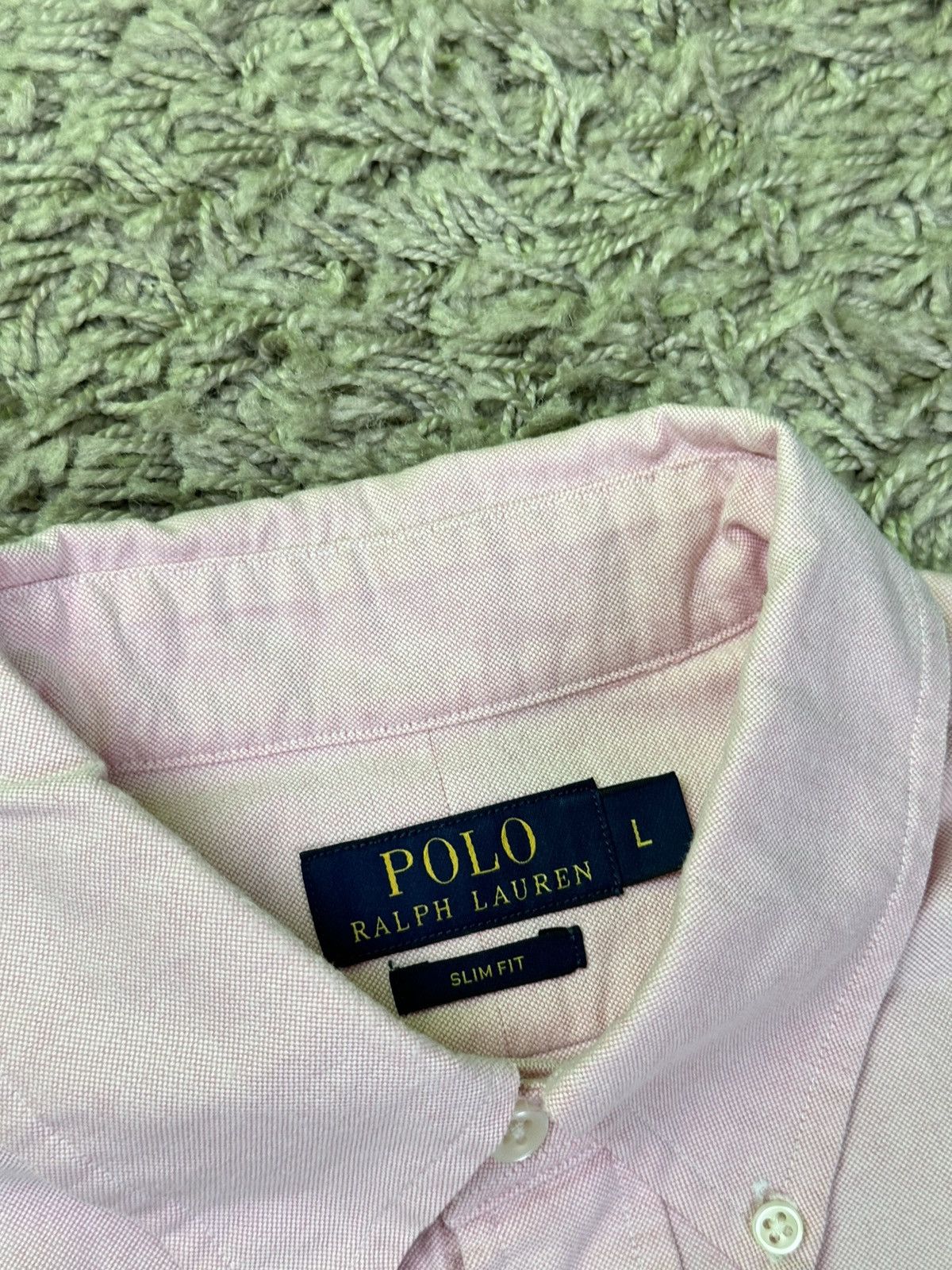 Polo Ralph Lauren Pink shirt Polo Ralph Lauren Oxford original old money item Size US L / EU 52-54 / 3 - 3 Thumbnail
