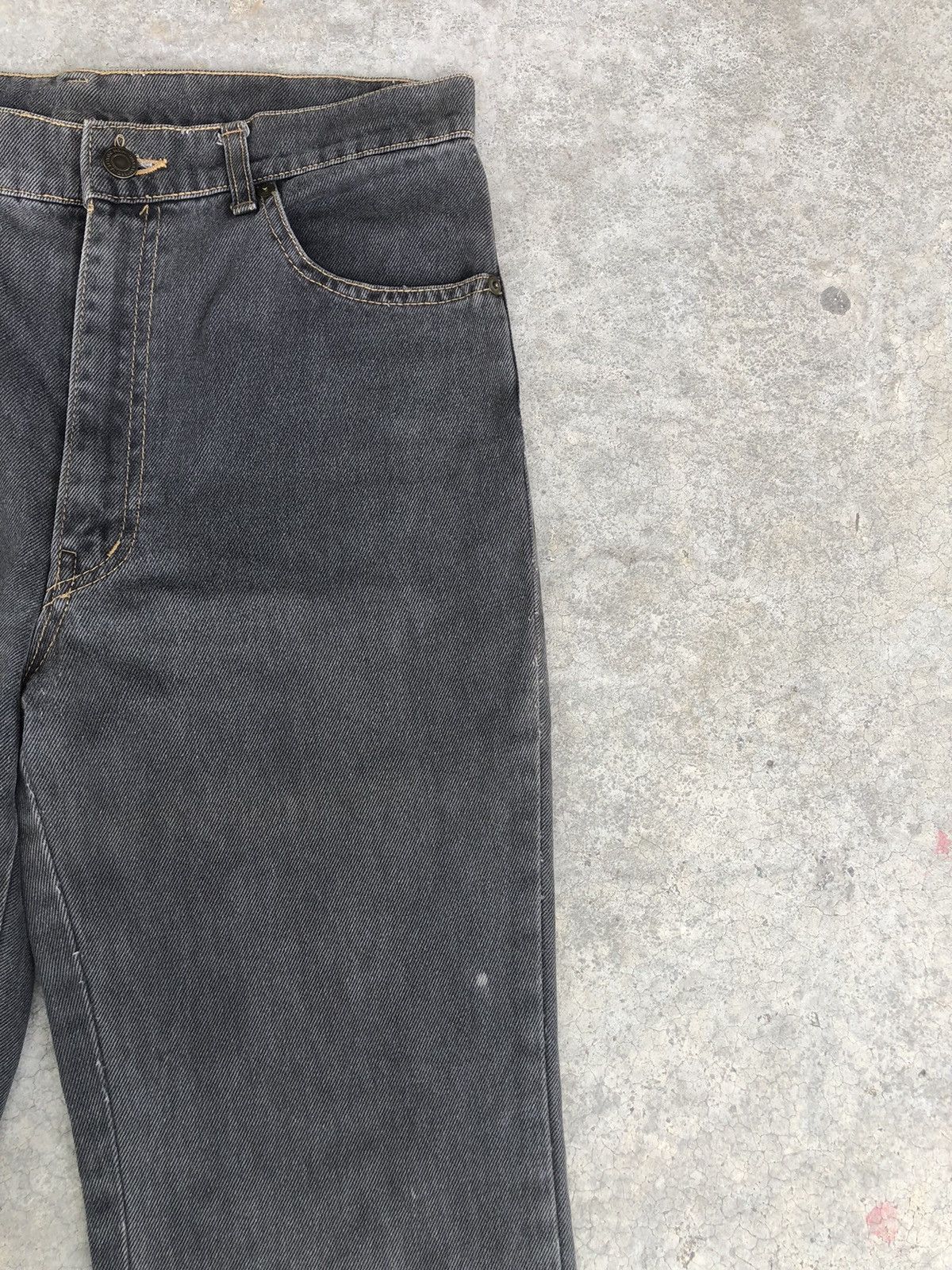 If Six Was Nine Japanese Big Bliss Flared Jeans Distressed Jeans Size US 31 - 5 Thumbnail