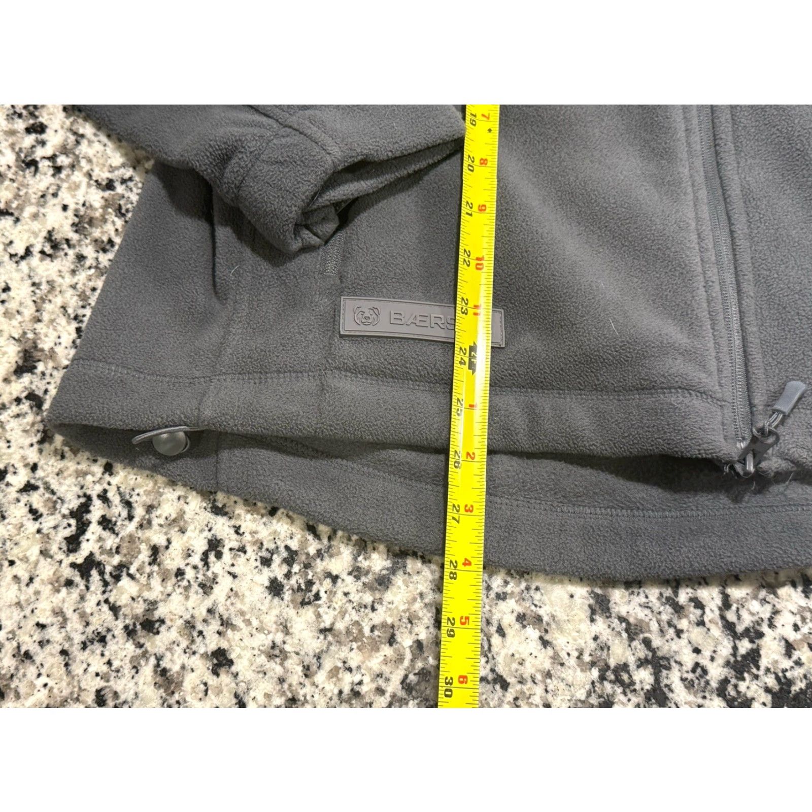 Vintage BaerSkin Tactical Supply Co. Fleece Hooded Jacket Baer Skin Grey L Mens Jacket Hooded Fleece Grey Large Size US L / EU 52-54 / 3 - 2 Thumbnail