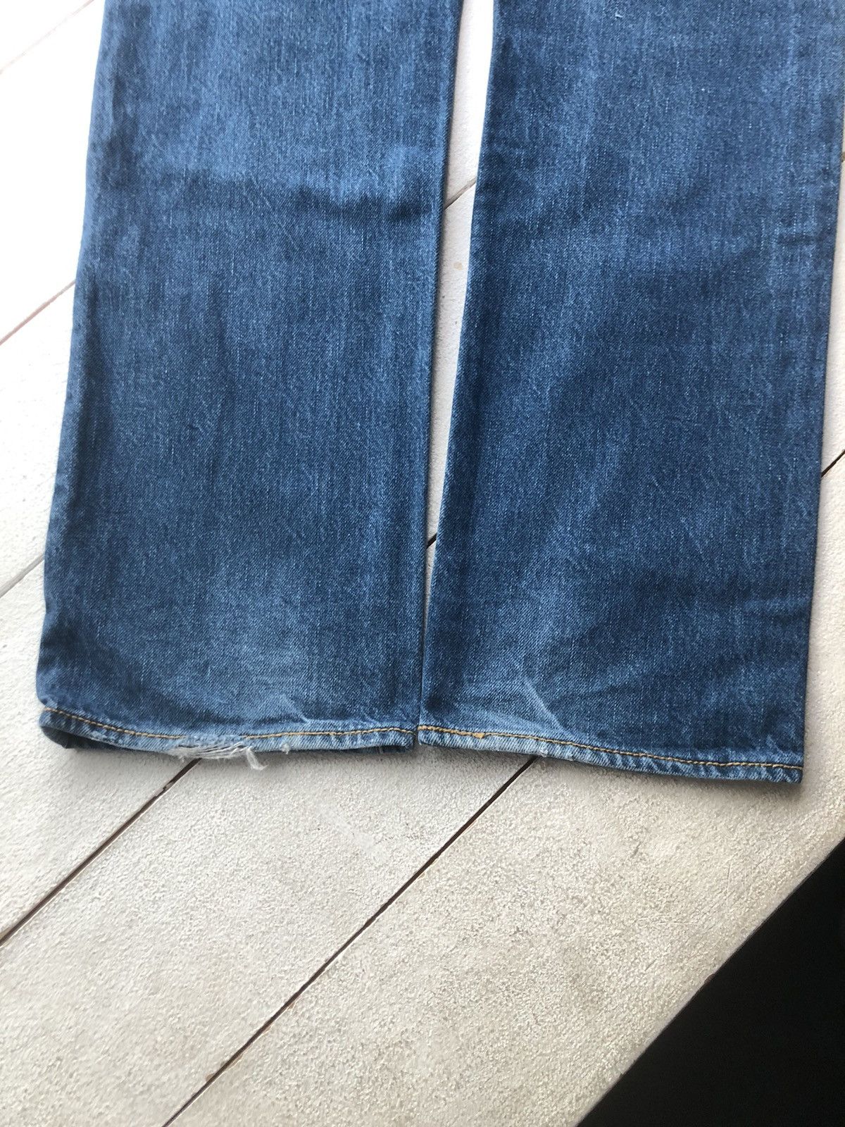 Levi's Very rare Vintage Levi’s destroyed jeans Japanese style Size US 30 / EU 46 - 3 Thumbnail