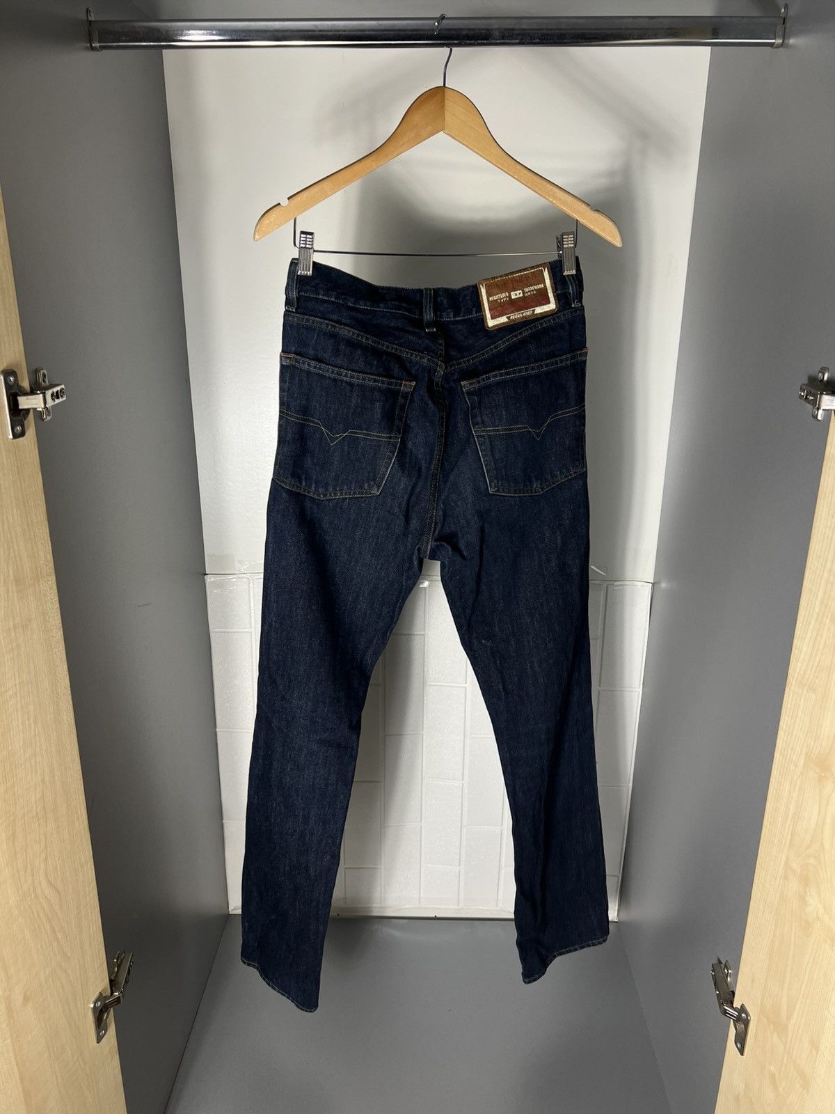 Diesel × Vintage VERY RARE DIESEL INDUSTRY DENIM DIVISION JEANS DESIGNER 90s Size US 30 / EU 46 - 8 Thumbnail