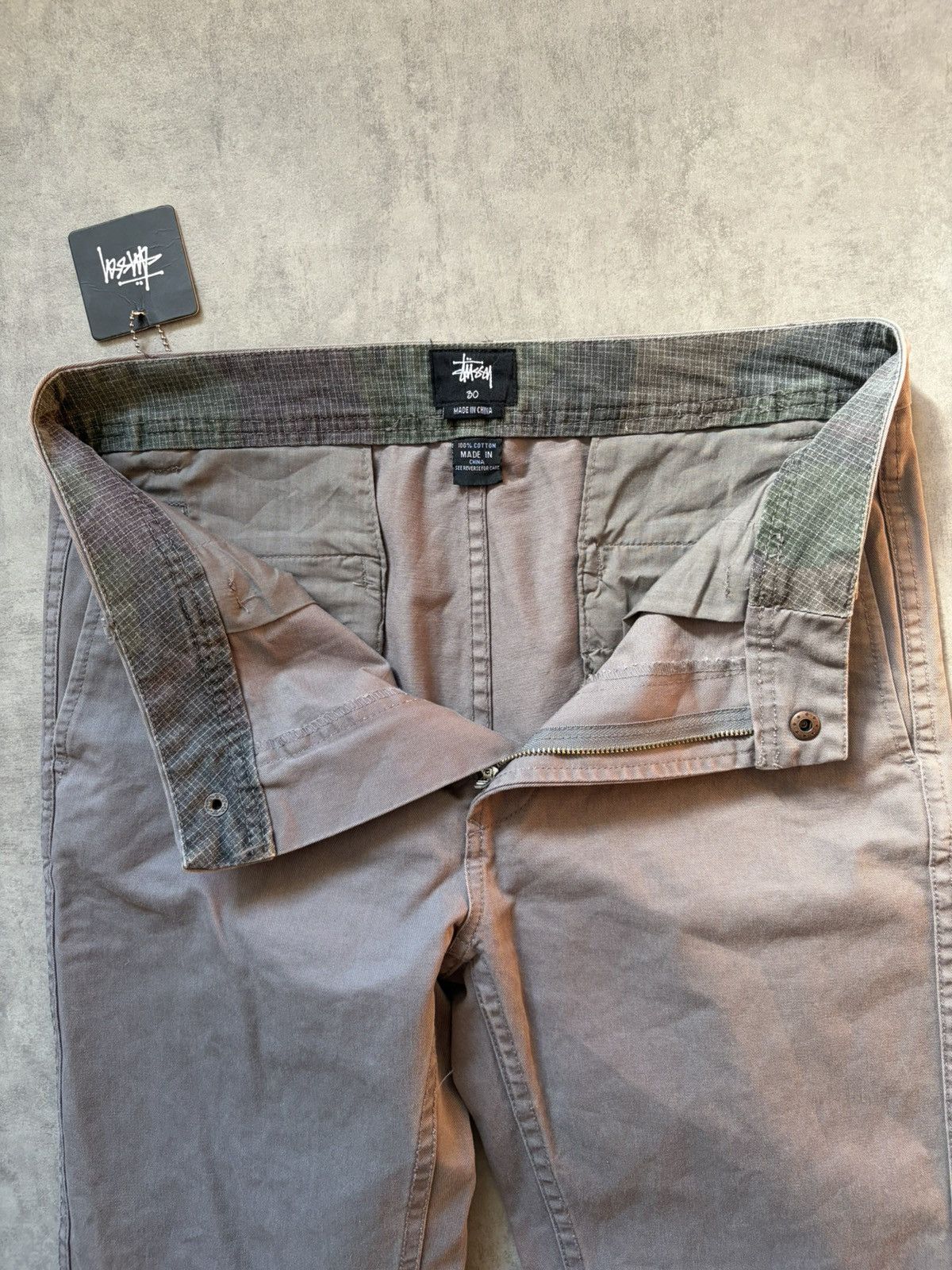 Stussy Vintage Stussy Halfdome 2 Chino Pants deadstock Size US 30 / EU 46 - 4 Thumbnail