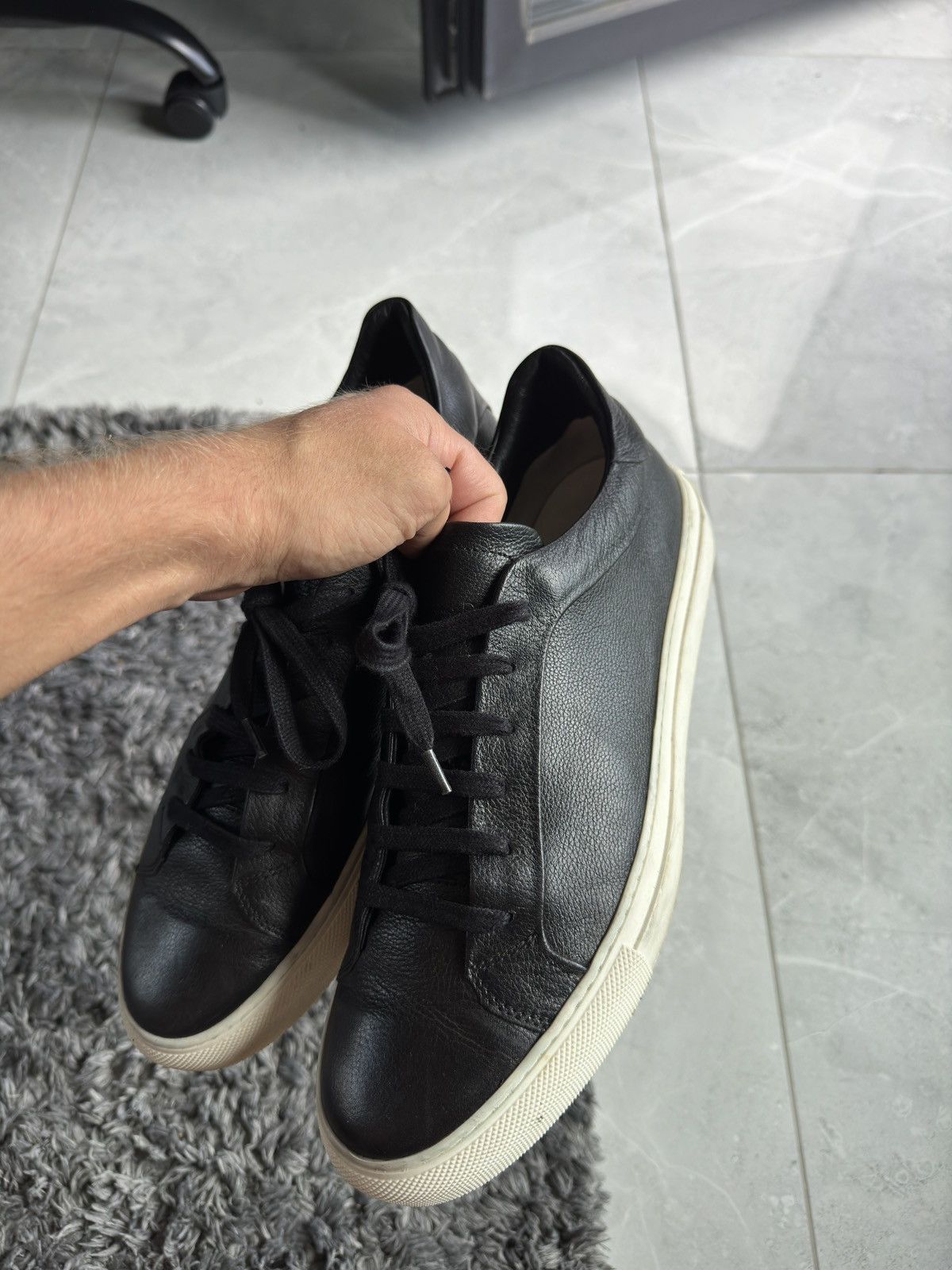 Massimo Dutti Massimo Dutti leather classic sneakers lace up Size US 10 / EU 43 - 5 Thumbnail