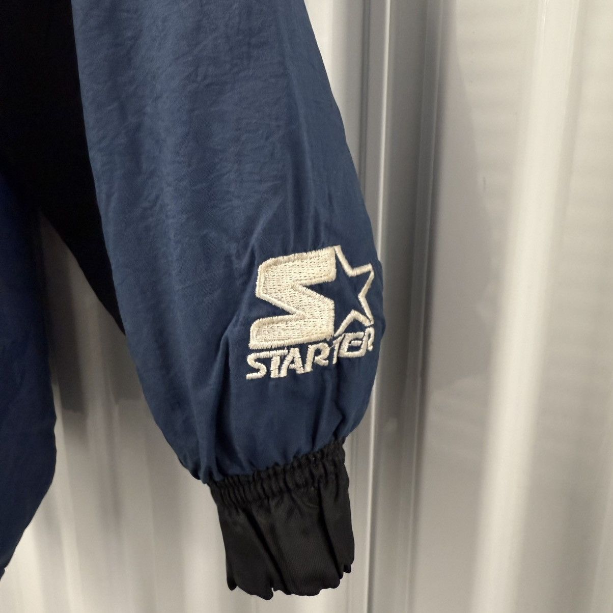 NCAA × Starter × Vintage RARE Vintage 90s Notre Dame Starter Jacket Size US XXL / EU 58 / 5 - 7 Thumbnail