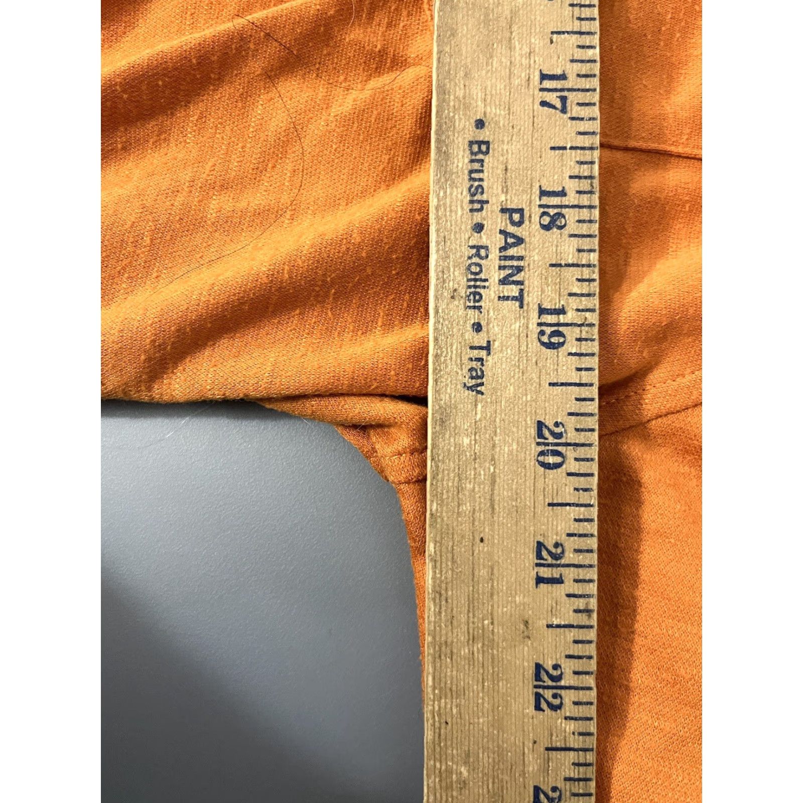 Eddie Bauer Eddie Bauer Polo Shirt Mens Golf Orange Solid XL Knit Polyester Button Short Sleeve Casual Activewear Shirt Size US XL / EU 56 / 4 - 5 Thumbnail