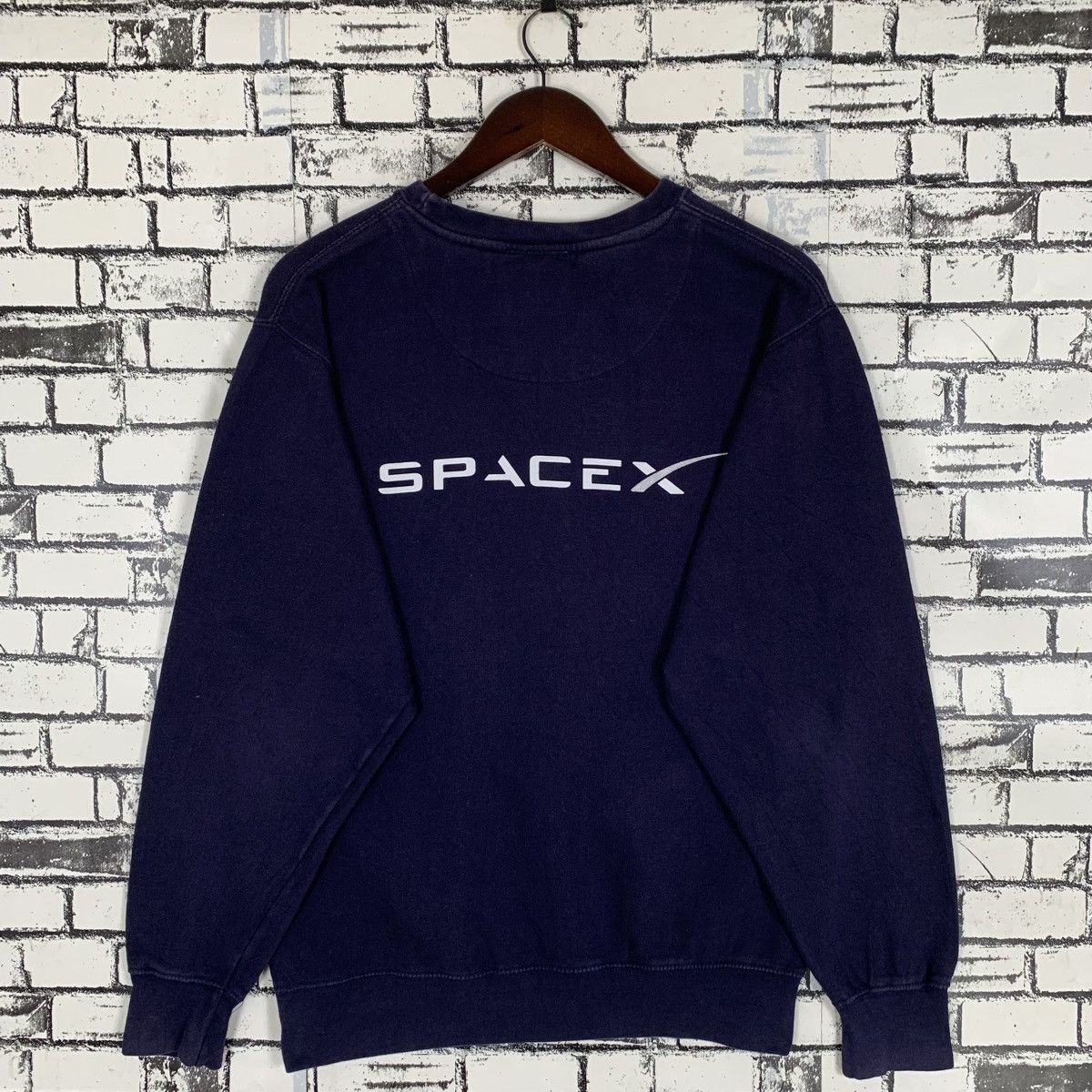 Designer × Vintage Vintage SpaceX Sweatshirt Big Logo Spacex Crewneck Size US M / EU 48-50 / 2 - 6 Thumbnail