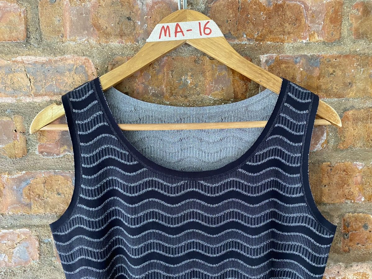 Pleats Please Issey Miyake 🔥Vtg Issey Miyake A-poc Herringbone tank Size M / US 6-8 / IT 42-44 - 3 Thumbnail