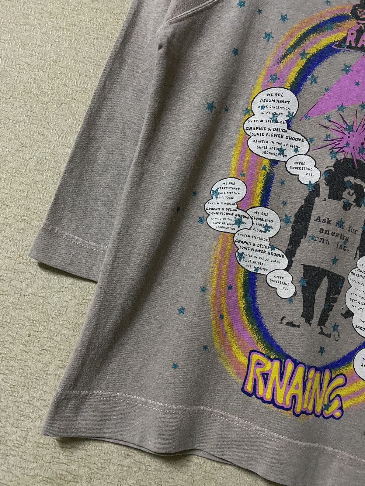 20471120 × Hysteric Glamour RNA INC Japan Rainbow Monkey Sonic Flower Groove Longsleeve Size US S / EU 44-46 / 1 - 7 Thumbnail