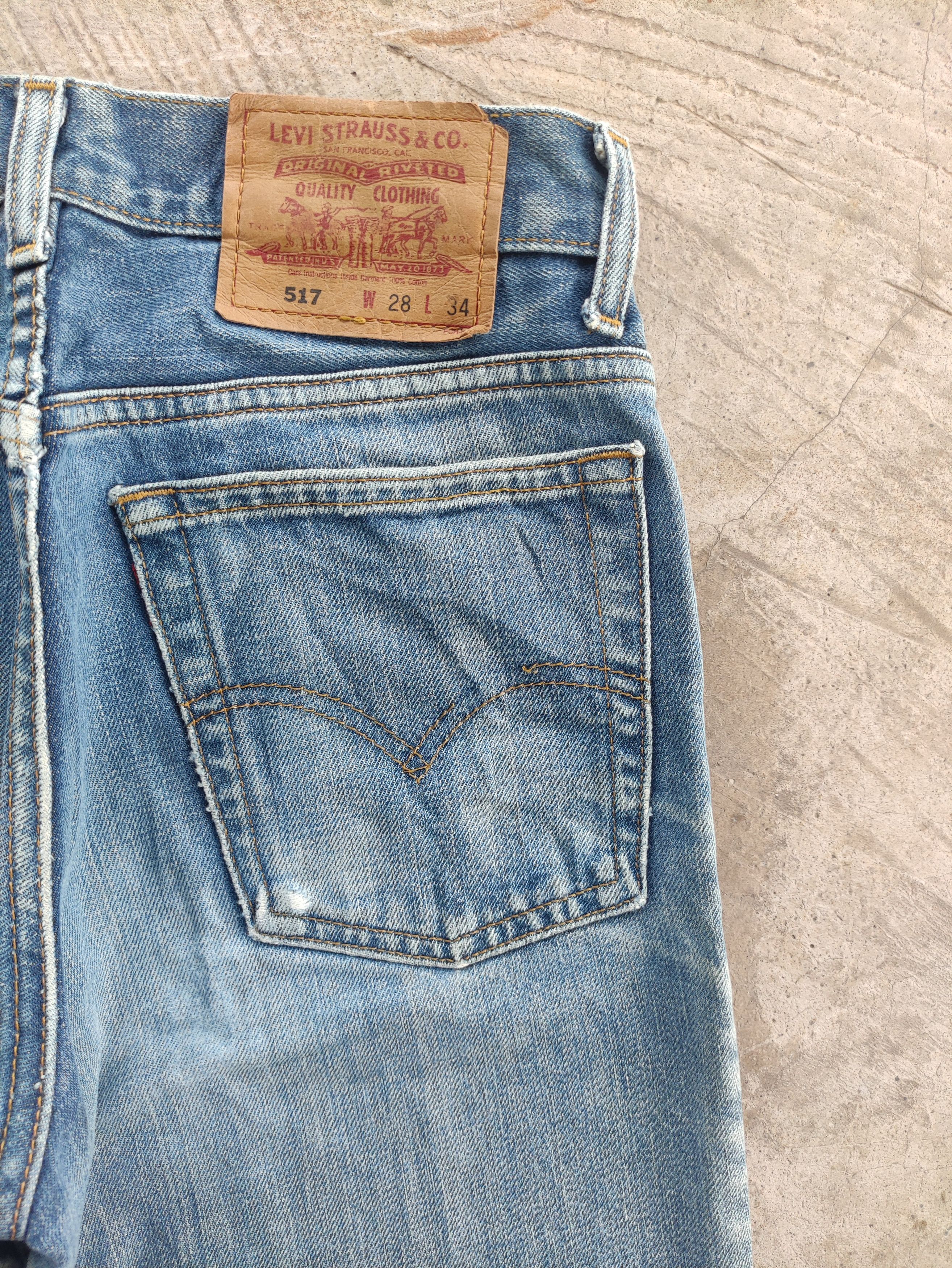 Levi's Vintage Levis Jean Distressed Faded Denim Pants Size US 28 / EU 44 - 11 Thumbnail