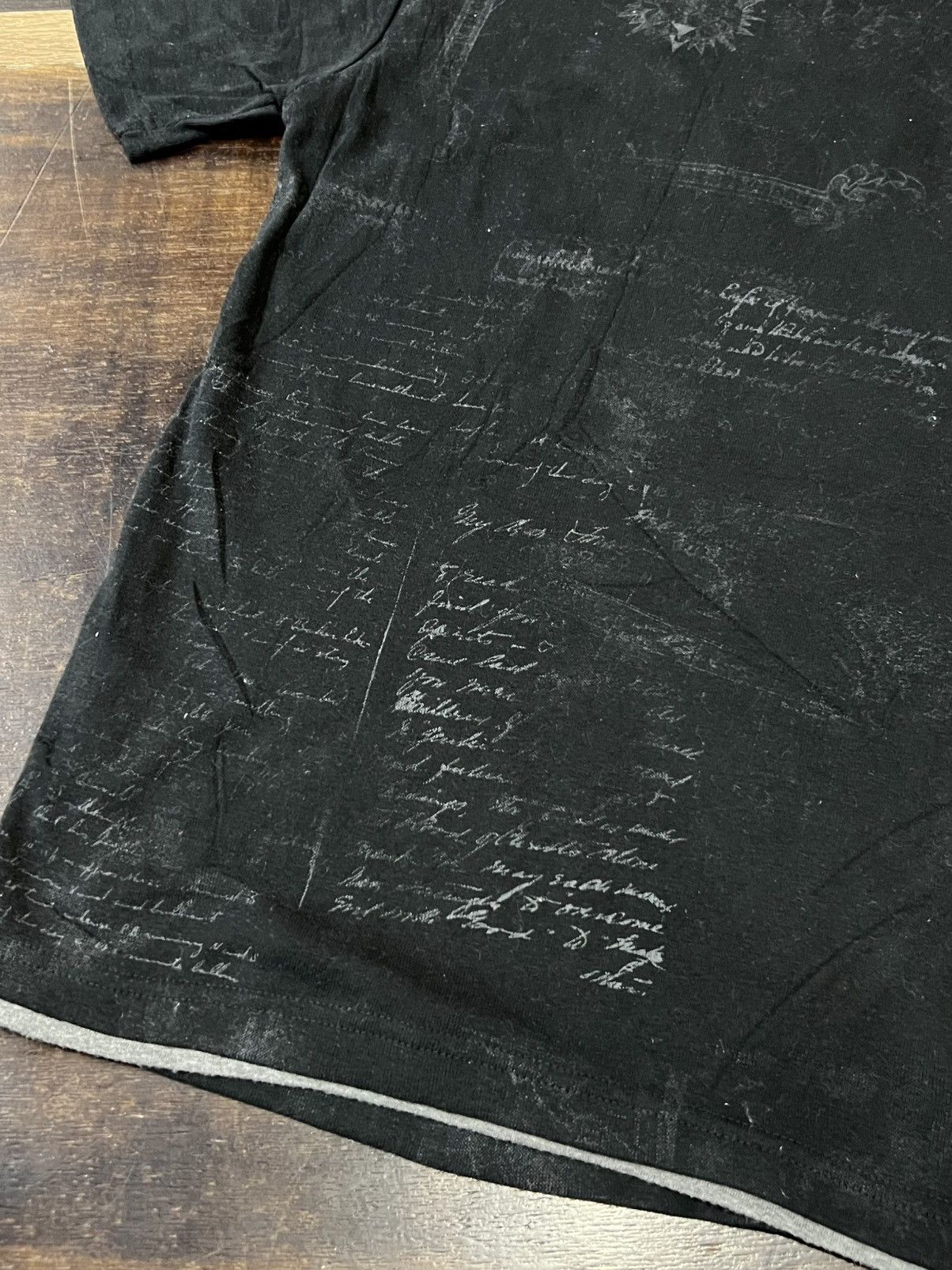 In The Attic In The Attic Homme Lace-Up Graphic Poem Tee Size US M / EU 48-50 / 2 - 10 Thumbnail