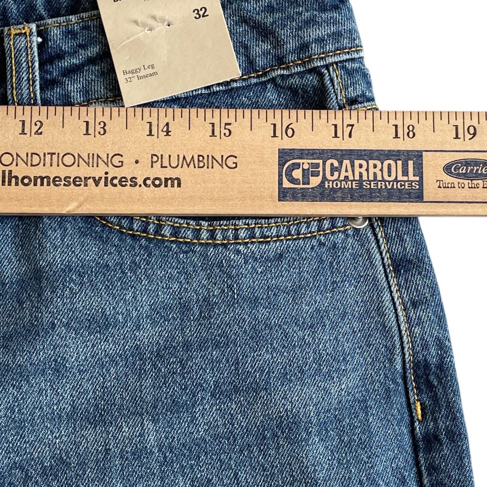 Other NWT Bagatelle Homme Jeans Mens 32x32 Baggy Leg Denim Size US 32 / EU 48 - 12 Thumbnail