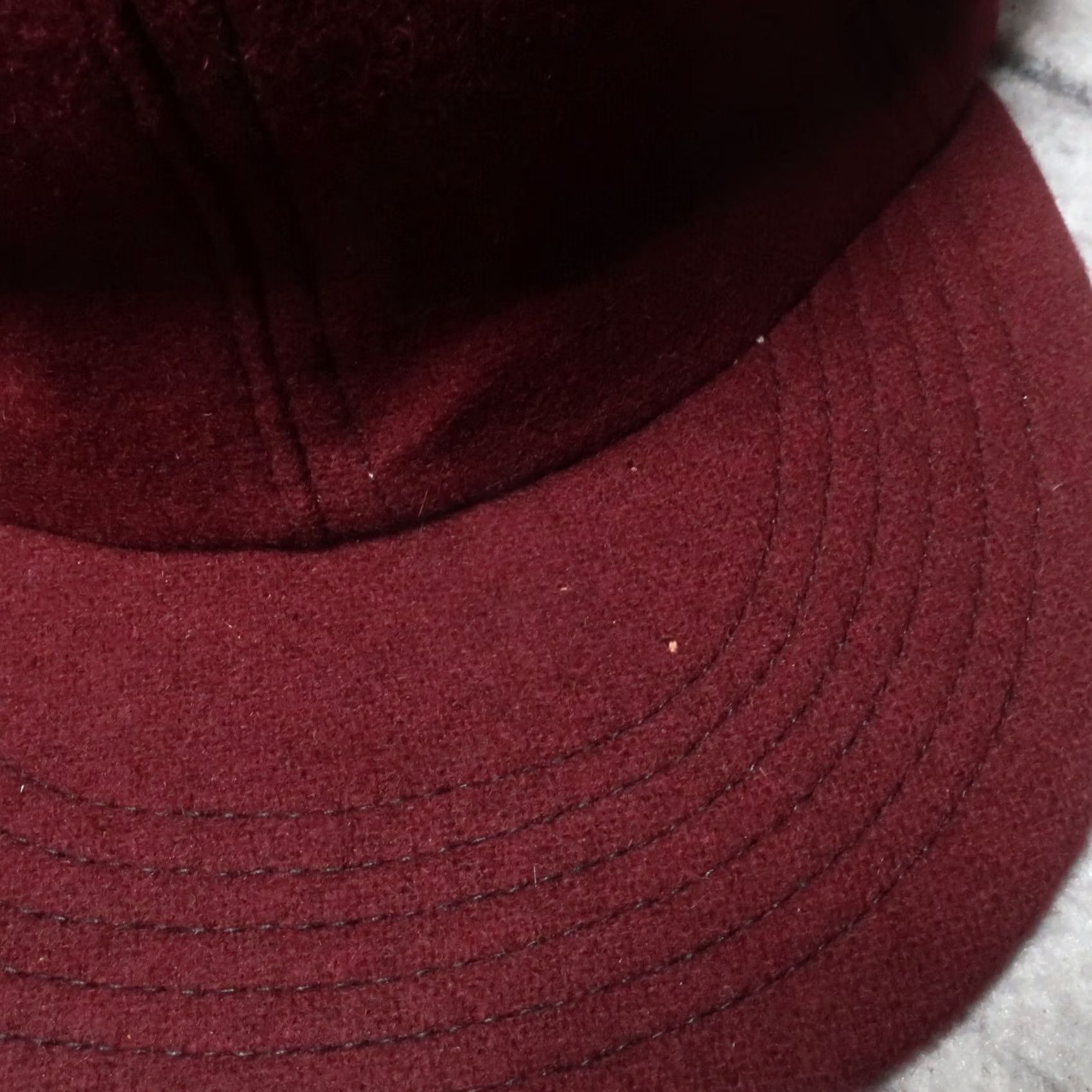 Vintage VINTAGE Intersteller Wool Baseball Hat Cap S Maroon Mens Hat Size ONE SIZE - 2 Thumbnail