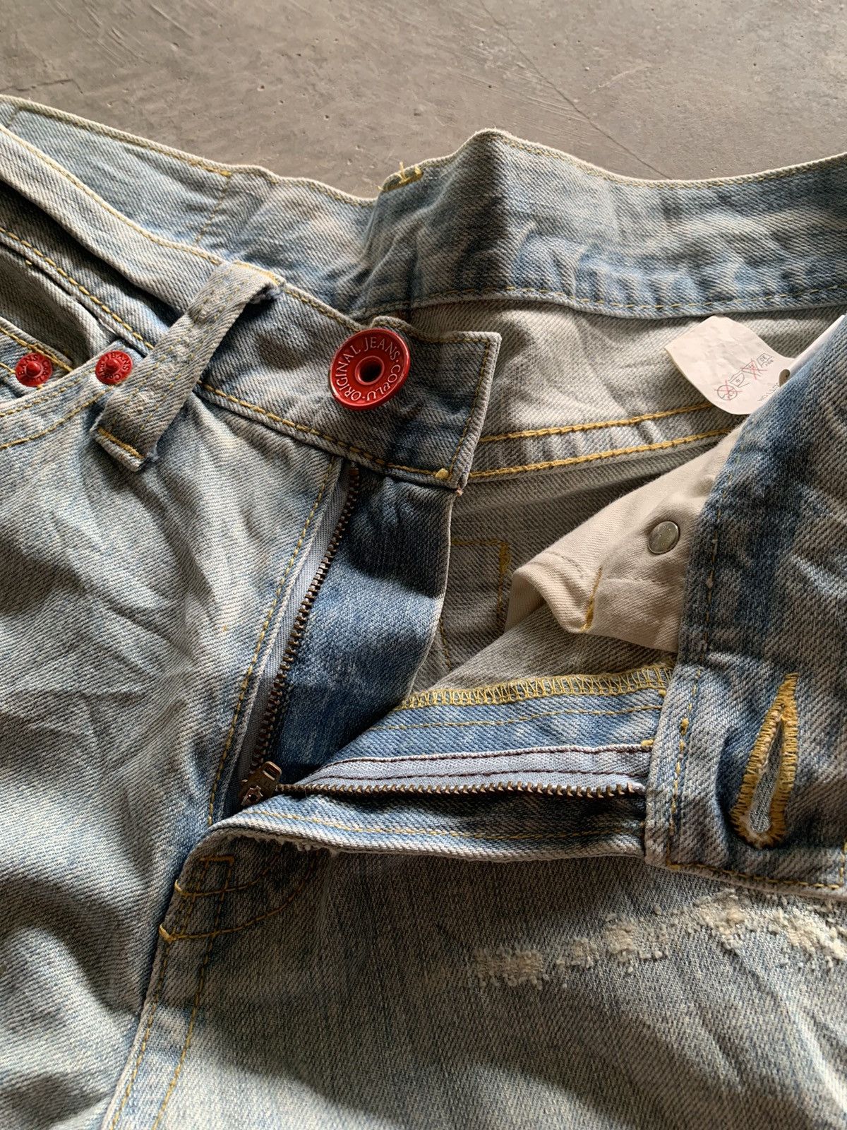 Hysteric Glamour Y2K CO&LU baggy style jeans backhit design Size US 34 / EU 50 - 6 Thumbnail