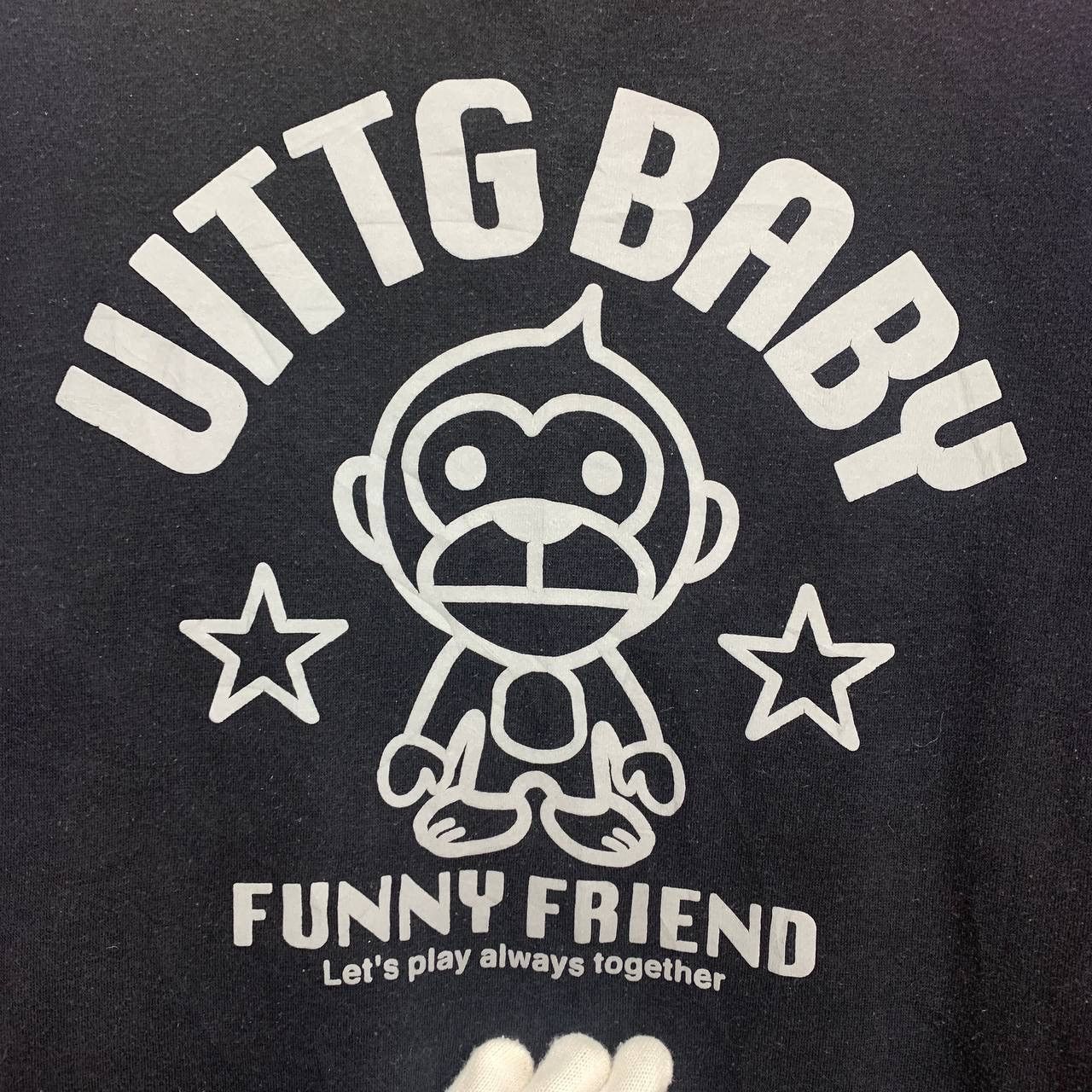 Japanese Brand UITTG BABY Crew Neck Sweatshirt #2455/AK Size US M / EU 48-50 / 2 - 2 Thumbnail