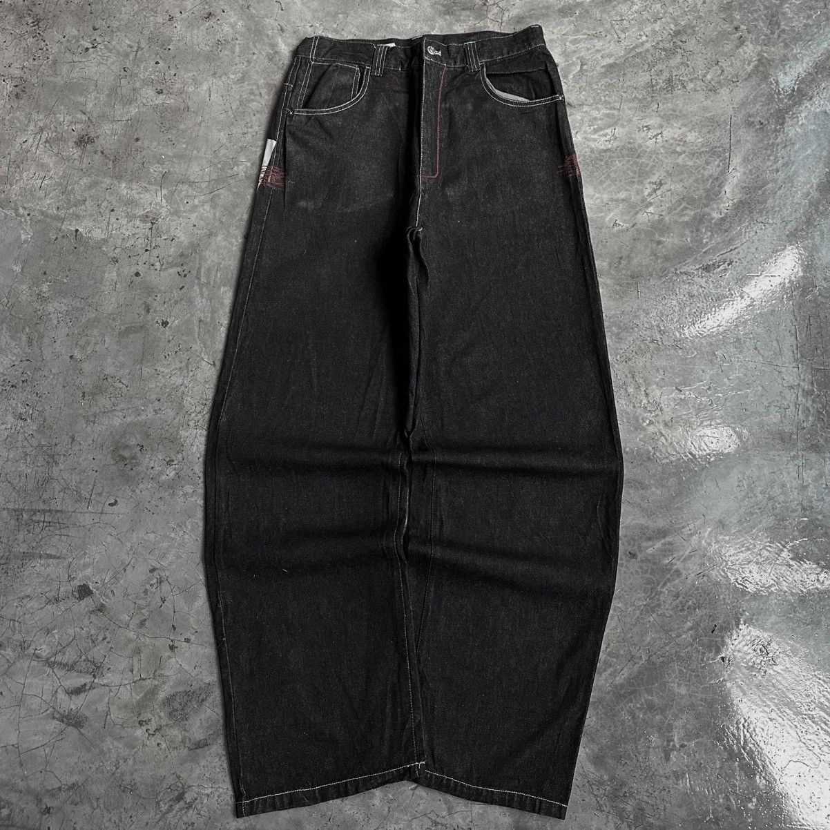 Hobo Hobo Denim Baggy Jeans Spell Out Raw Denim Size US 36 / EU 52 - 2 Thumbnail